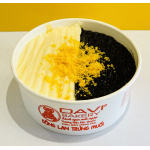 TRỨNG MUỐI 3 VỊ SỐT BƠ TRỨNG, PHÔ MAI, MÈ ĐEN