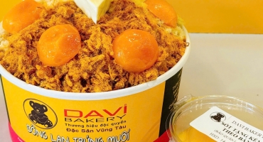 Salted Egg Sponge Cake Vung Tau – A Must-Try Local Delight