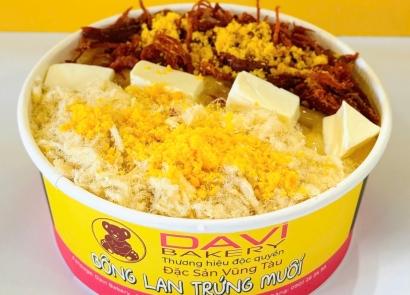 Bông lan trứng muối Vũng Tàu – Điểm ẩm thực đáng ghé