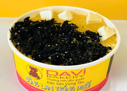 Best Salted Egg Sponge Cake Vung Tau