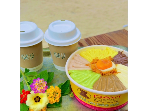 Bánh ngon và cảnh đẹp