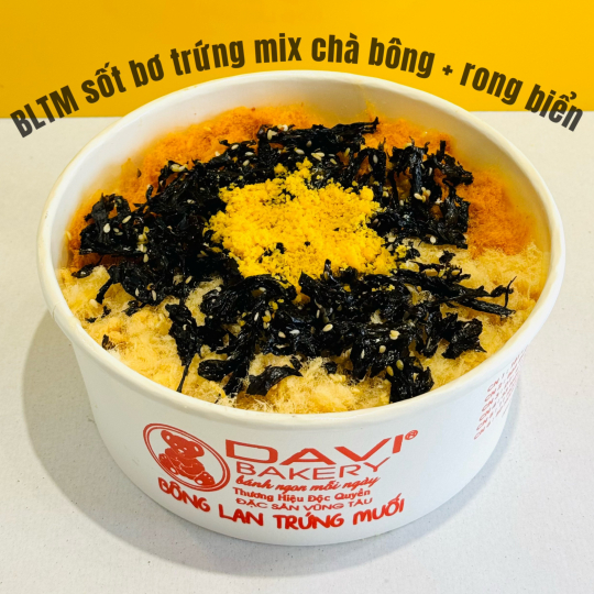 BÔNG LAN SỐT BƠ CHÀ BÔNG, RONG BIỂN