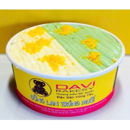 Bông lan trứng muối bơ trứng phô mai matcha