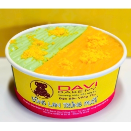 Bông lan trứng muối bơ trứng matcha kim sa