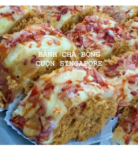 Bánh chà bông cuộn Singapore