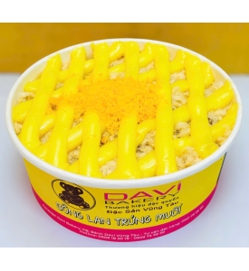 Bông lan trứng muối bơ trứng sữa dừa