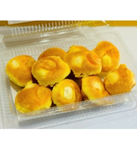 Bông lan trứng muối  phô mai - bánh nhỏ