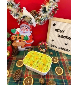 Bông lan trứng muối lá dứa chà bông - mẫu mới