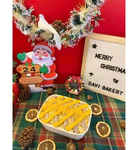 Bông lan trứng muối Sốt khoai môn + Sốt hoàng kim