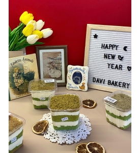 Bánh Mousse Trà xanh