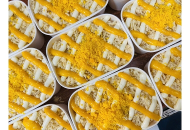 Ảnh bánh bông lan trứng muối vũng tàu