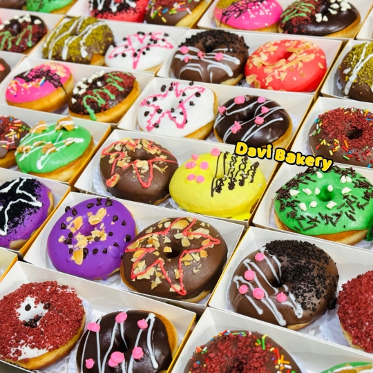 Bánh donut mini (hộp 2 cái)