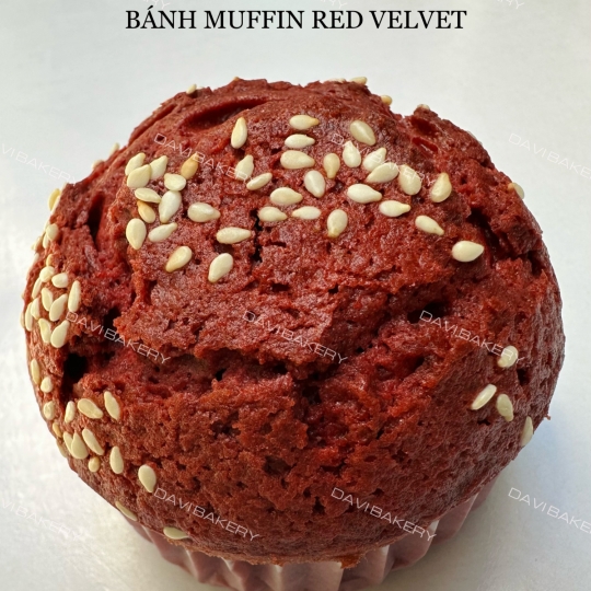 Bánh muffin red velvet