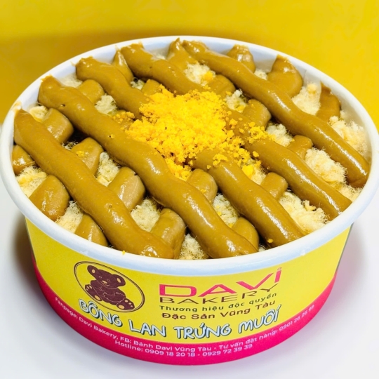 Bông lan trứng muối bơ trứng Tiramisu